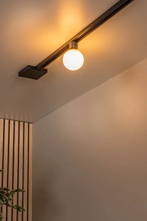 Lucide TRACK TYCHO Track spot - 1-circuit Track lighting system - 1xG9 - Opal (Extension) - atmosphere 1